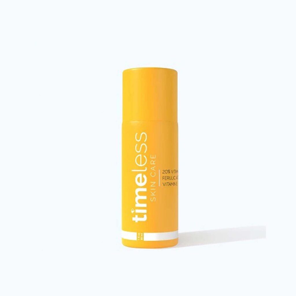 timeless skin care 20% vitamin c + e ferulic acid serum 1 oz / 30ml