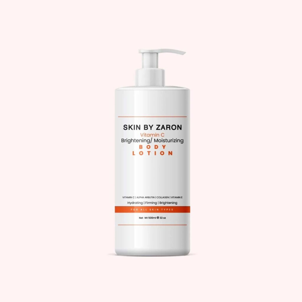 Home skin by zaron vitamin c brightening & moisturizing body lotion – 500ml
