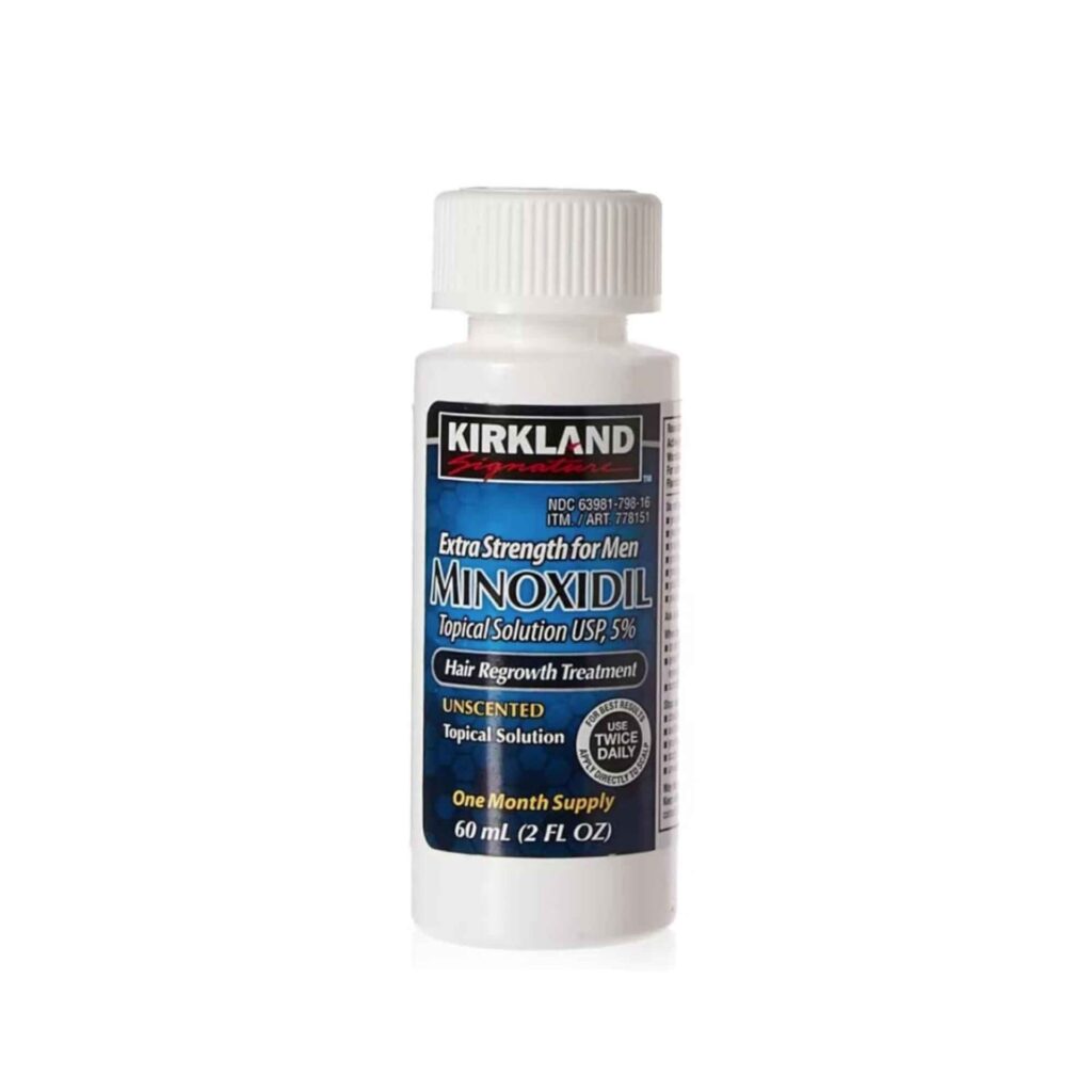Home kirkland signature minoxidil 5% extra strength hair regrowth treatment for men, topical solution, 1 month supply, 2 fl oz bottle