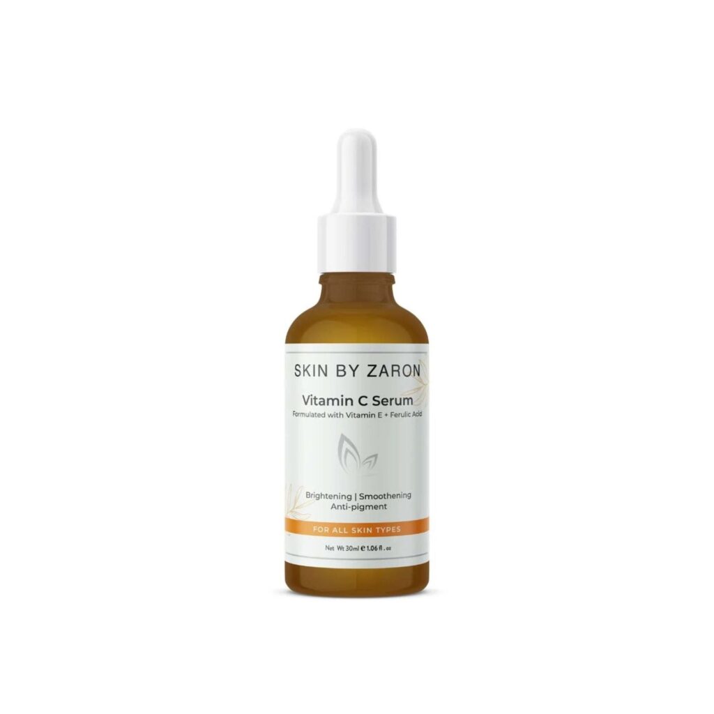 zaron vitamin c brightening face serum
