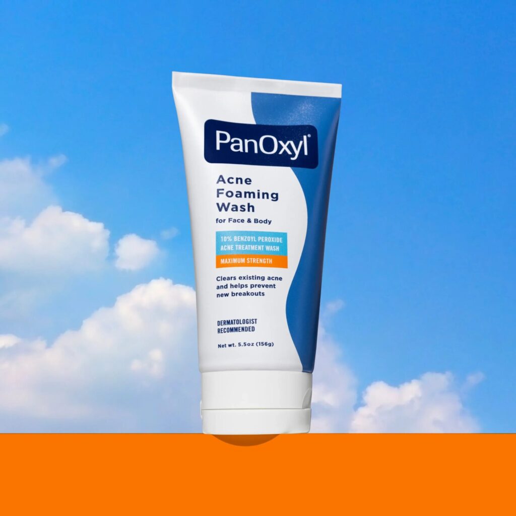 Home panoxyl acne foaming wash
