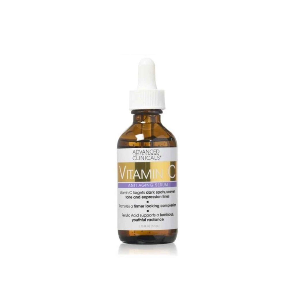 Home advanced clinicals 1.75oz vitamin c face serum
