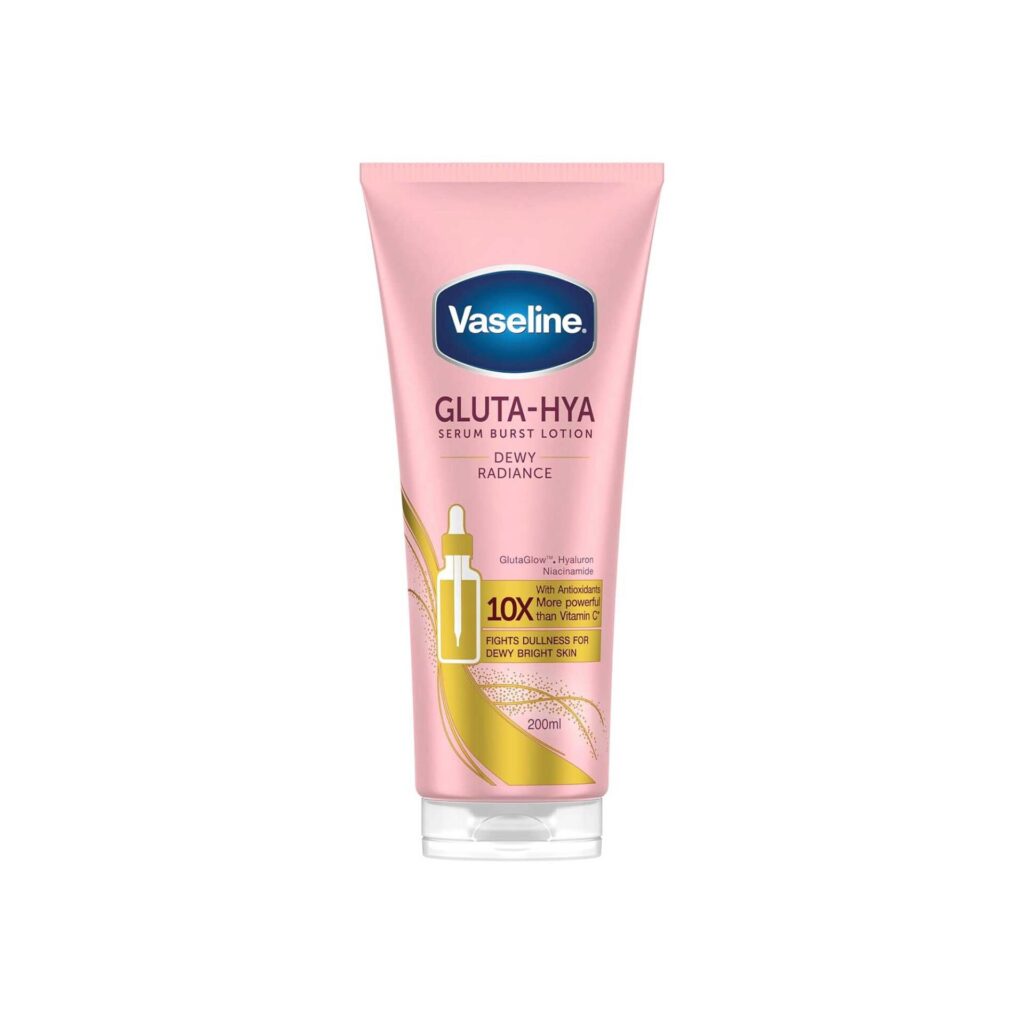 Home vaseline glutha hya dewy radiance 200ml