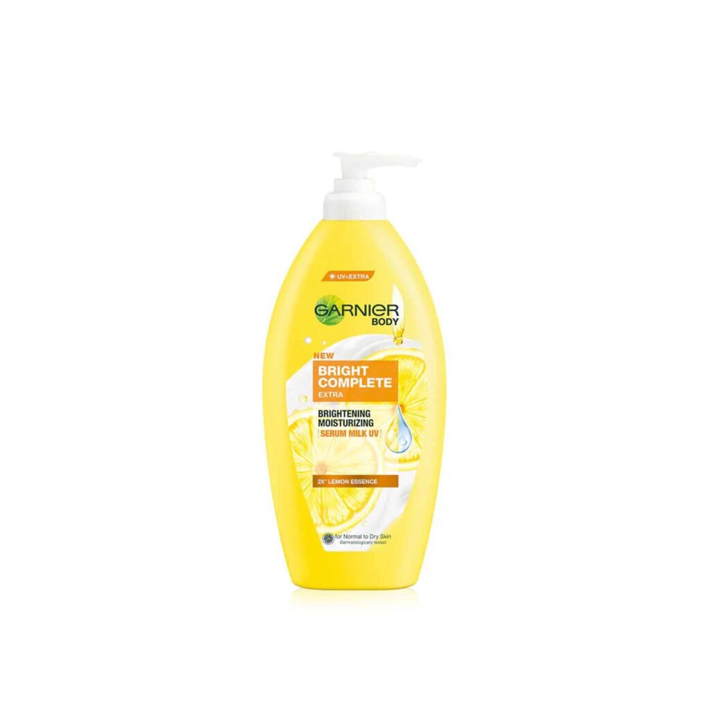 Home garnier bright complete extra body serum body lotion 400ml