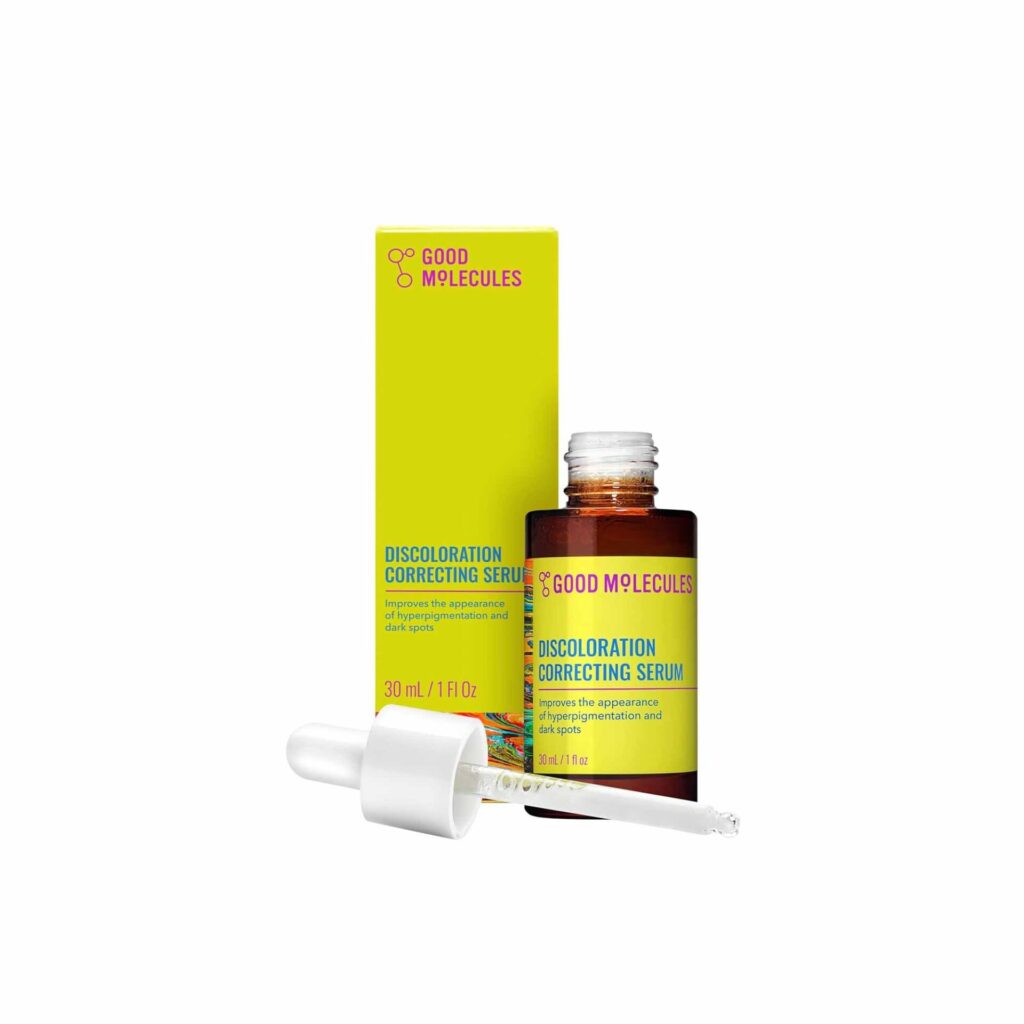 Home good molecules discoloration correcting serum serum to target dark spots and hyperpigmentation skin care for face 1 fl
