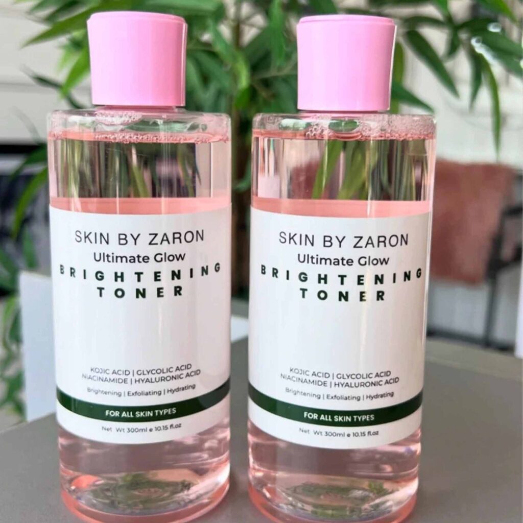 Home skin by zaron brightening toner