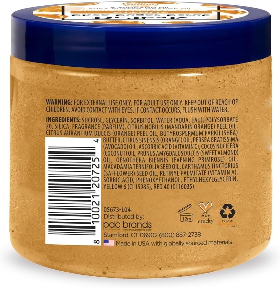 dr teal’s vitamin c shea sugar scrub with essential oils 538g