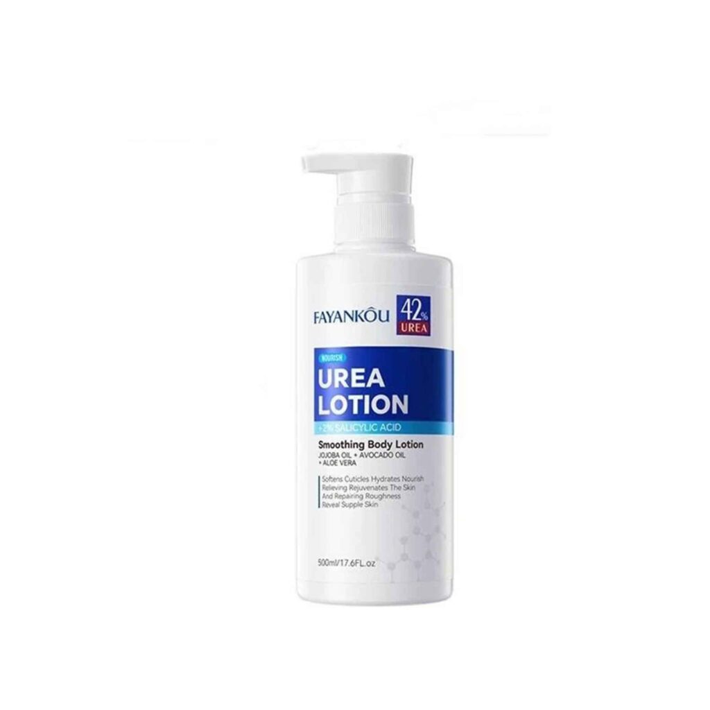 Home 2x fayankou urea body lotion ceramides moisturizes nourishes dry skin soothes