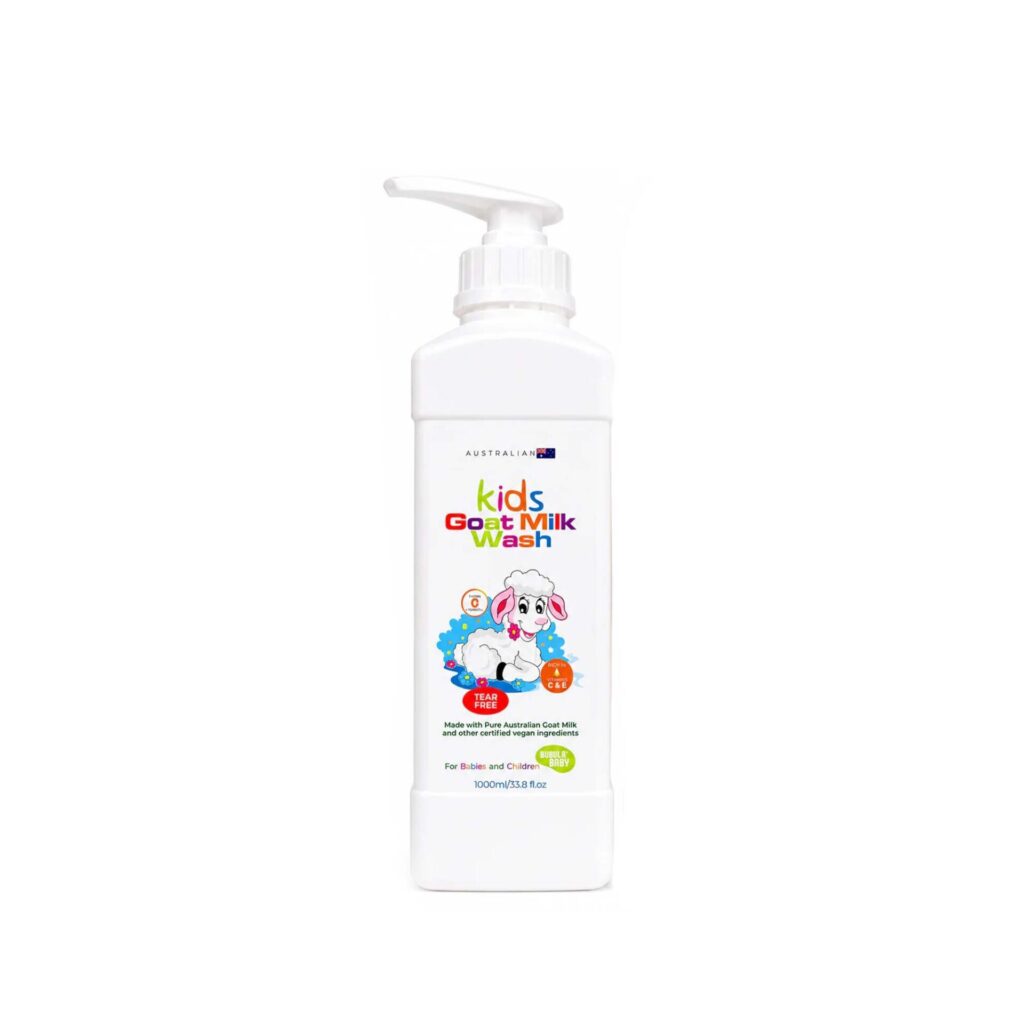 Home Australian Goat Bubula Australian Kids Goat Milk Baby Shower Gel 1000ml