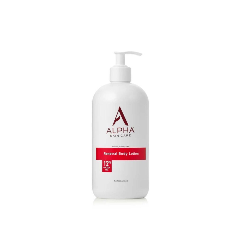 renewal body lotion 12% glycolic aha